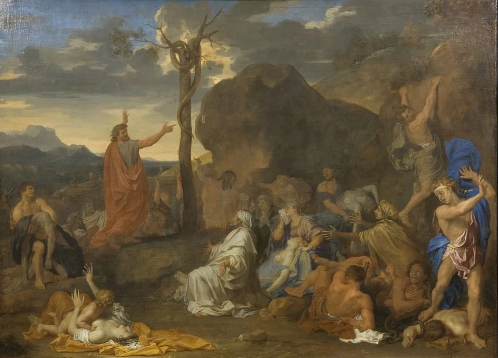 Mosè e il serpente di bronzo - Bristol Museum and Art Gallery
